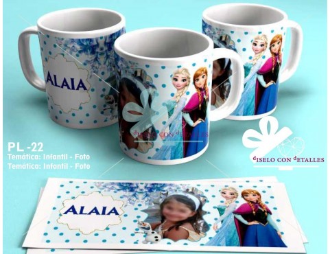 Caneca personalizada com Nome e Fotografía