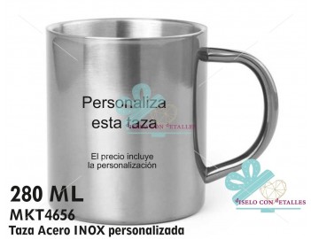 Taza de Acero INOX de 280 ml
