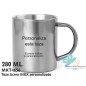 Taza de Acero INOX de 280 ml
