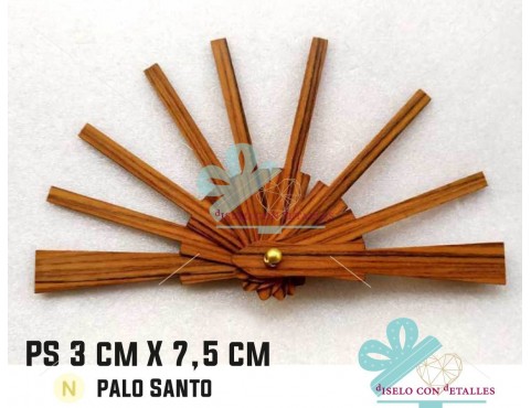 Varilla madera de 3 x 7,5 cm de palo santo