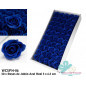 Rosas de Jabón Azul Real Medianas en Caja 50 uds