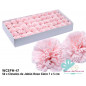 Cravos de Sabão em cor Rosa Claro em Caixa 50 pcs