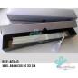 Caixa 27 cm prata mate para Leques