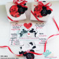 Convite puzzle de casamento Minnie y Mickey