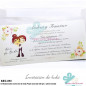 Convite casamento noivos + envelope