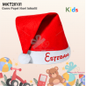 Gorro de Papa Noel especial para niños. Talla especial infantil
