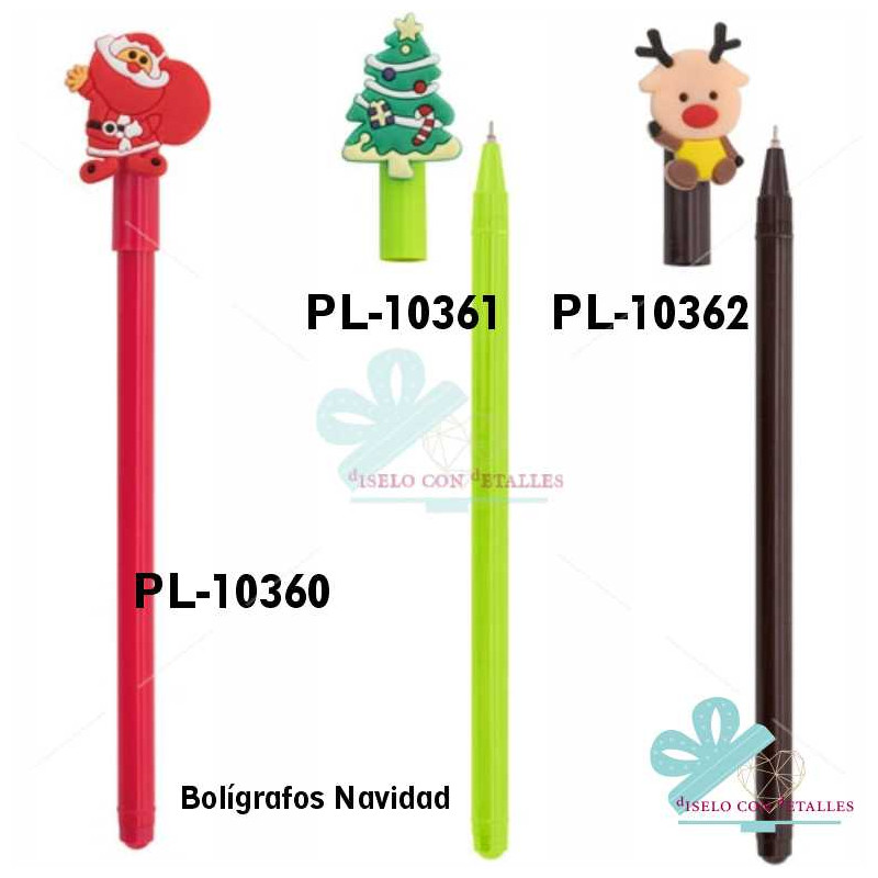 Bolígrafos de Navidad