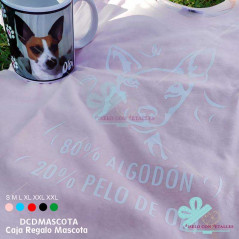 T-shirt e caneca personalizadas com o seu cão