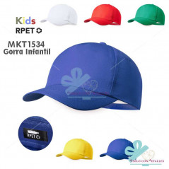 Gorras infantil de vivos colores personalizada a tu gusto
