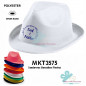 Chapéus Borsalino para eventos com possibilidade de personalização no chapéu