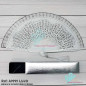 Leque de noiva branco 23 cm Leque de noiva branco 23 cm