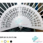 Hastes para leques 14.5x21.5 calado 390