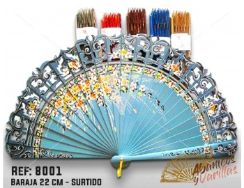 Leque Baralha de 22 cm - SORTIDOS