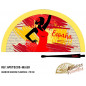 Abanico Acrilico flamenca souvenir de 23 cm